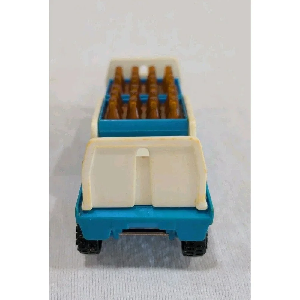 Vintage 1985 Buddy L Pepsi-Cola Delivery Truck w/ Miniature Soda Cases 8 Inch